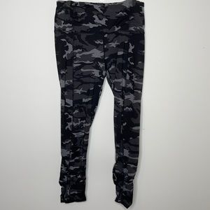 Army Print Workout Leggings